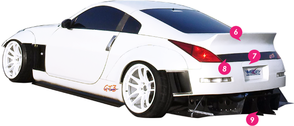 350Z GT3 Aero kit